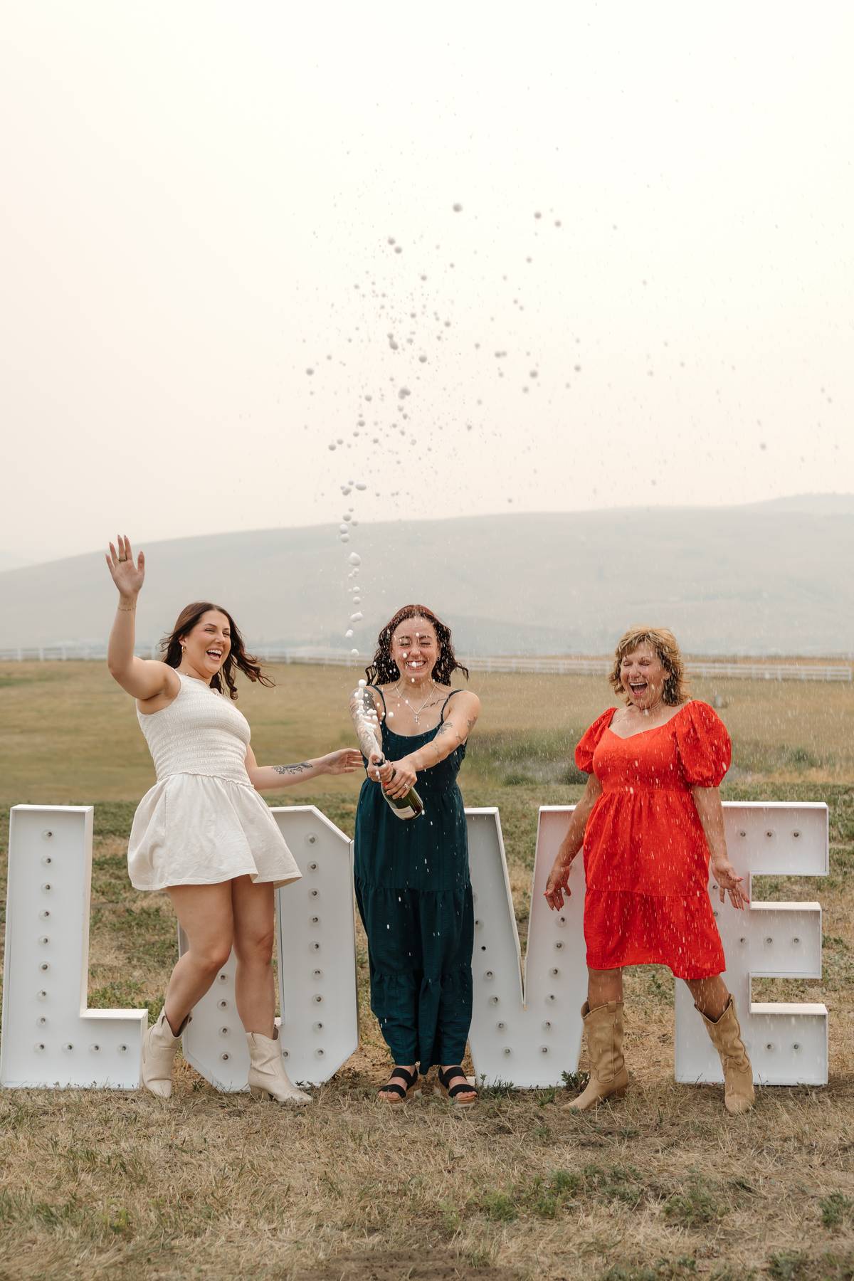 Wedding moment at The Wandering Bar