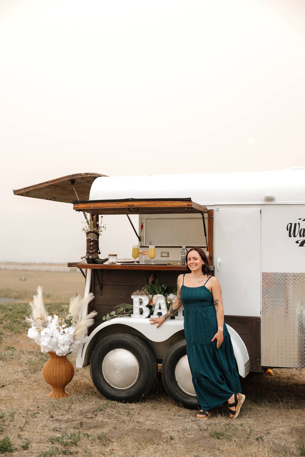 Wedding moment at The Wandering Bar