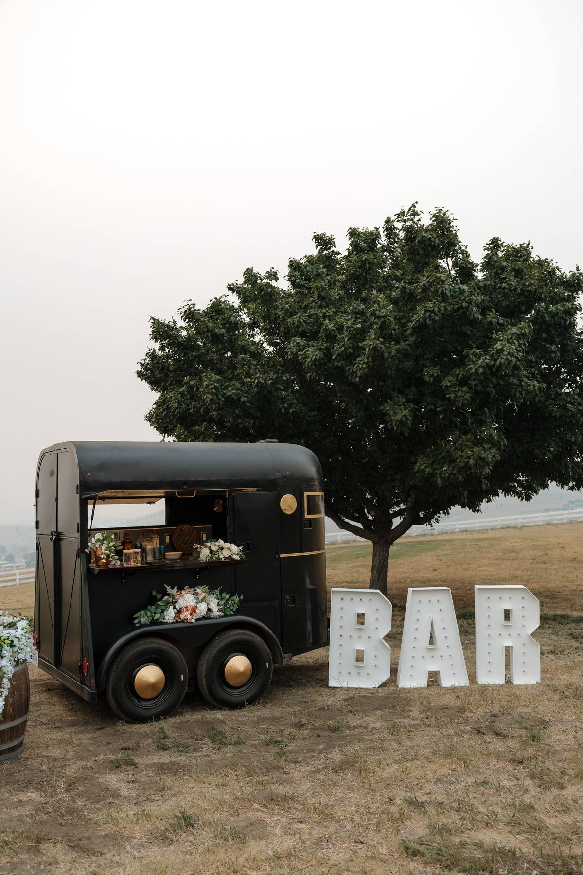 Wedding moment at The Wandering Bar